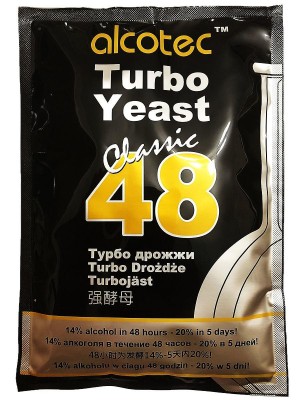Спиртові турбо дріжджі Alcotec 48 Turbo Classic 130 г