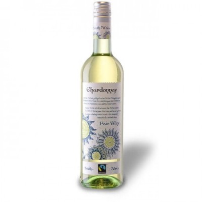 Вино ПАР, Fair Wine, Chardonnay - Chenin Blanc, Western Cape WO, 12.5%, Біле, Сухе, 0.75 л [4003301078491]