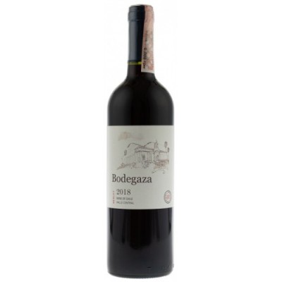 Вино Чилі Bodegaza Merlot, Червоне, Сухе, 12.5% 0.75 л [7808765730070]