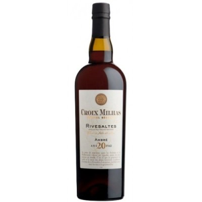 Вино Франції Croix Milhas, Rivesaltes AOP, 16.5%, Біле, Солодке, 0.75 л