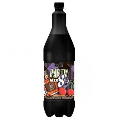 Сидр міцний 1 л Cocktail Party Mix ром-вишня 8% ПЕТ