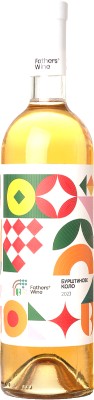 Вино Fathers Wine Бурштинове коло 2023 біле сухе 0.75 л 13%