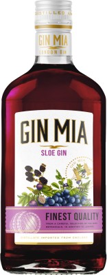 Лікер Mia на основі джину Sloe зі смаком терну 0.7 л 26%