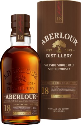 Віскі односолодове Aberlour Sherry Cask 18 років витримки 0.7 л 43% в тубусі