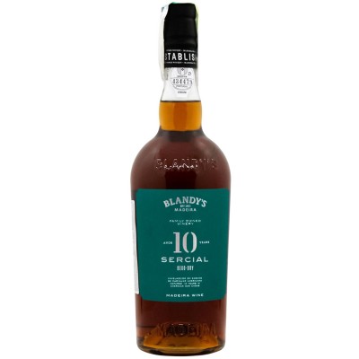 Вино сухе біле Мадера Blandy's 10 years old Sercial Dry 0,75 л