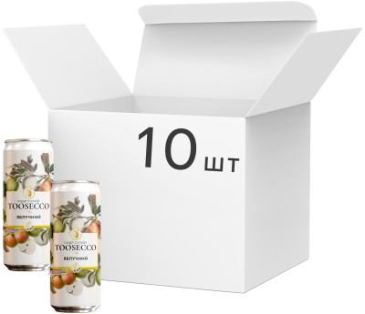 Набір сидрів Gardenz Яблучний 5% 0.33 л x 10 шт
