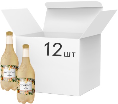 Набір сидрів Gardenz Персик 5% 0.75 л x 12 шт