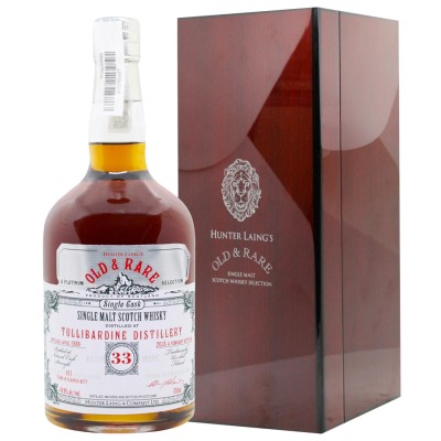 Віскі односолодовий Hunter Laing Old &amp; Rare Tullibardine 33 Y.O 0,7 л