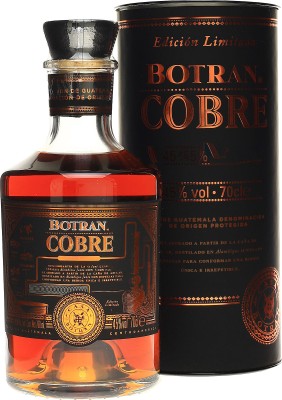 Ром Botran Cobre Spiced 0.7 л 45% у подарунковій упаковці