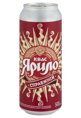 Квас Ярило Справжній з/б 0.5 л