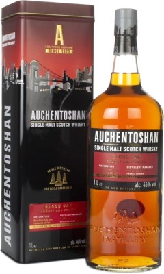 Віскі Auchentoshan Blood Oak 1 л 46% в подарунковій упковці