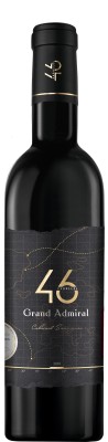 Вино 46 Parallel Grand Admiral Cabernet Sauvignon марочне сортове 2019 червоне сухе 0.375 л 13.5%