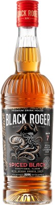 Спиртний напій з ромом Black Roger Spiced Black 0.5 л 35%