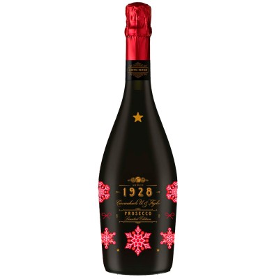 Ігристе просекко (рrosecco) екстра сухе біле Cavicchioli Spumante "Snowflake" 0,75 л