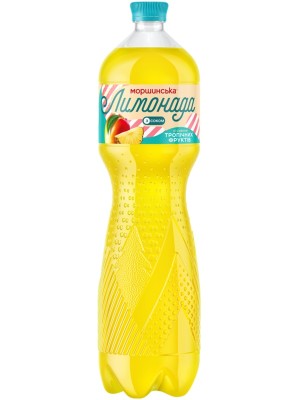 Напій газований "Лимонада" зі смаком тропічних фруктів, Моршинська, ПЕТ, 1.5л