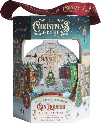 Джин Gravity Drinks Christmas Globe Spiced Orange & Cranberry Gin Liqueur 0.7 л 20% у подарунковій упаковці