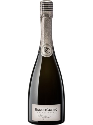 Ігристе вино Франчакорта, Ронко Каліно / Franciacorta, Ronco Calino, біле брют натур, 0.75л