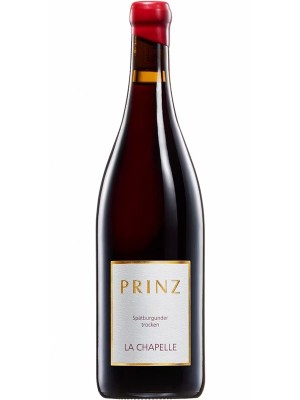 Вино Райнгау Шпетбургундер Трокен, Ла Шапель / Rheingau Spatburgunder Trocken, La Chapelle, Weingut Prinz, червоне сухе 0.75л