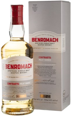 Віскі односолодовий Benromach Peat Smoke Bourbon 0.7 л 46% у подарунковій упаковці