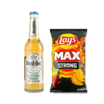 Смачна пропозиція «Пиво Warsteiner та Lay's зі смаком чилі та лайму»