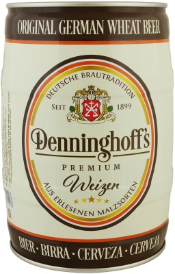 Пиво Denninghoff's Weizen світле нефільтроване 5,3% 5 л
