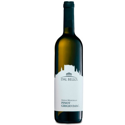 Вино сухе біле Dal Bello Pinot Grigio Asolo Montello 0,75 л