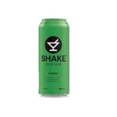 Нaпій 0,5 л Shake Мохіто слaбoaлкoгoльний сильнoгaзoвaний 7% oб з/б