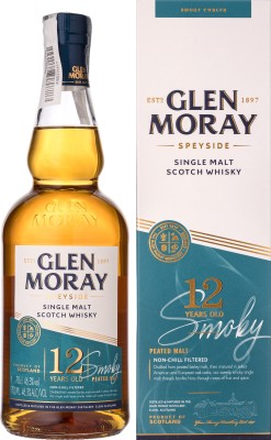 Віскі Glen Moray Smoky 12 y.o. 0,7 л 46.3% в подарунковій упаковці