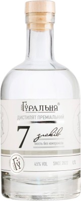 Дистилят преміальний 7 злаків Біла Гуральня 0.7 л 45%
