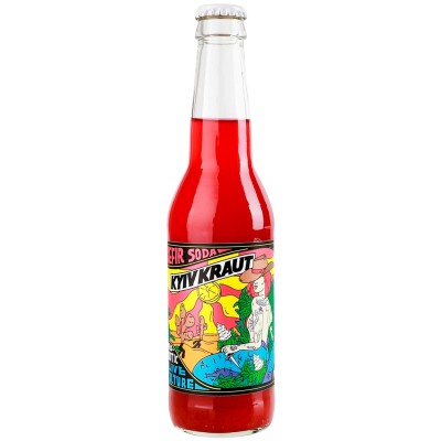 Комбуча Kefir Soda Малина Kyivkraut 0,33 л
