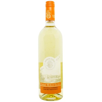 Вино напівсухе біле Pannon Tokaji Muscat Lunel 0,75 л