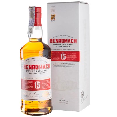 Віскі односолодовий Gordon & MacPhail Benromach 15 Y.O 0,7 л
