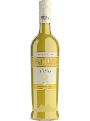 Безалкогольний лікер Лімо Лемон Флейворд, Белла / Limo Lemon Flavored, Bella, 0.75л