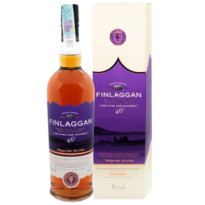 Віскі односолодовий The Vintage Malt Whisky Finlaggan Red Wine Matured (gift box) 0,7 л
