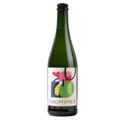 Ігристе брют біле Father's Wine Pet Nat Соломійка 0,75 л