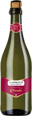 Вино напівігристе Kavalier Lambrusco Emilia Vino Frizzante Rosso Amabile IGT червоне напівсолодке 0.75 л 8%