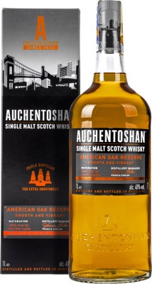 Віскі Auchentoshan American Oak 1 л 40% в подарунковій упаковці