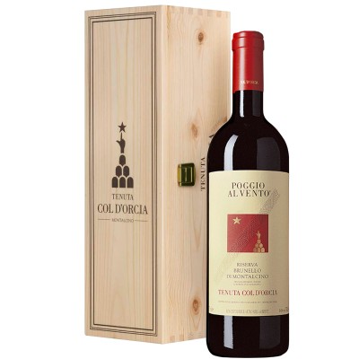 Вино сухе червоне Col d'Orcia Poggio al Vento Brunello di Montalcino Riserva 1998 1,5 л