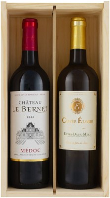 Набір вин Grands Vins de Bordeaux 14% 0.75 л х 2 шт.