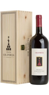 Вино сухе червоне Col d'Orcia Brunello di Montalcino DOCG (wooden box) 1,5 л