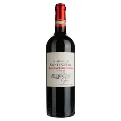 Вино Domaine de Sainte-Cecile Cabernet Sauvignon Pays D'Oc червоне сухе 0.75 л