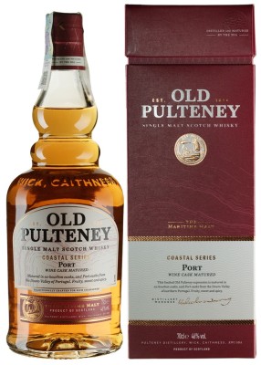 Віскі Old Pulteney Coastal Series Port Finish 0.7 л 46% у подарунковій коробці