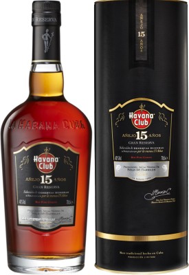 Ром Havana Club 15 років Gran Reserva 0.7 л 40% у подарунковій упаковці