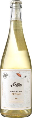 Вино напівігристе Chateau Pinot Pet-Nat Pinot Blanc (без доданих сульфітів) екстра-брют біле 0.75 л л 11.4%
