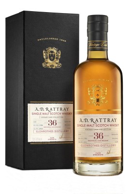 Віскі односолодовий Dewar Rattray Glenrothes 1986 (gift box) 0,7 л