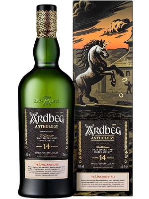 Віскі Ардбег, Ентолоджі Юнікорн'с Тейл / Ardbeg, Antholody Unicorn's Tale, 14 років, 46%, 0.7л