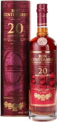 Ром Centenario Fundation 20 років 0.7 л 40% у подарунковій упаковці