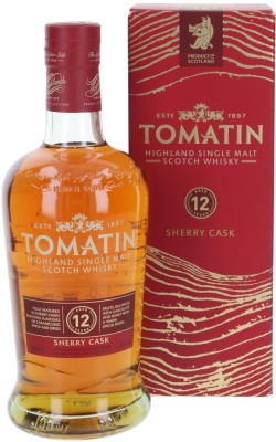 Віскі Tomatin Distillery Tomatin 12 YO Sherry Cask 0.7 л 40% у подарунковій упаковці