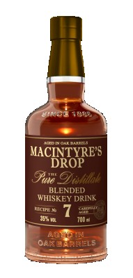 Напій cпиртний MacIntyre's Drop на основі віскі 0.7л 35%