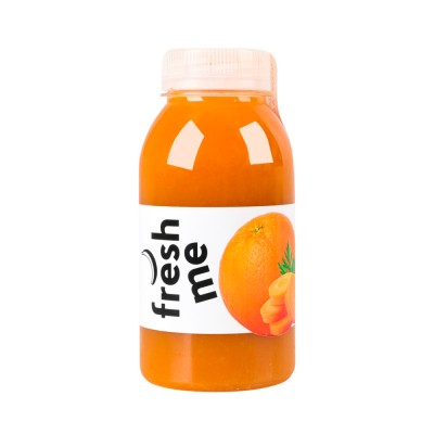 Смузі апельсиновий з морквою Fresh me 250 мл